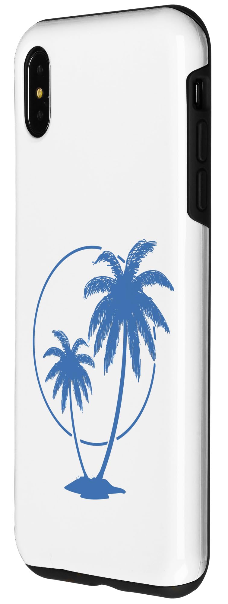 iPhone XS Max Coastal Cowgirl Beachy Blue Palm Sun Aesthetic Case - Image 2