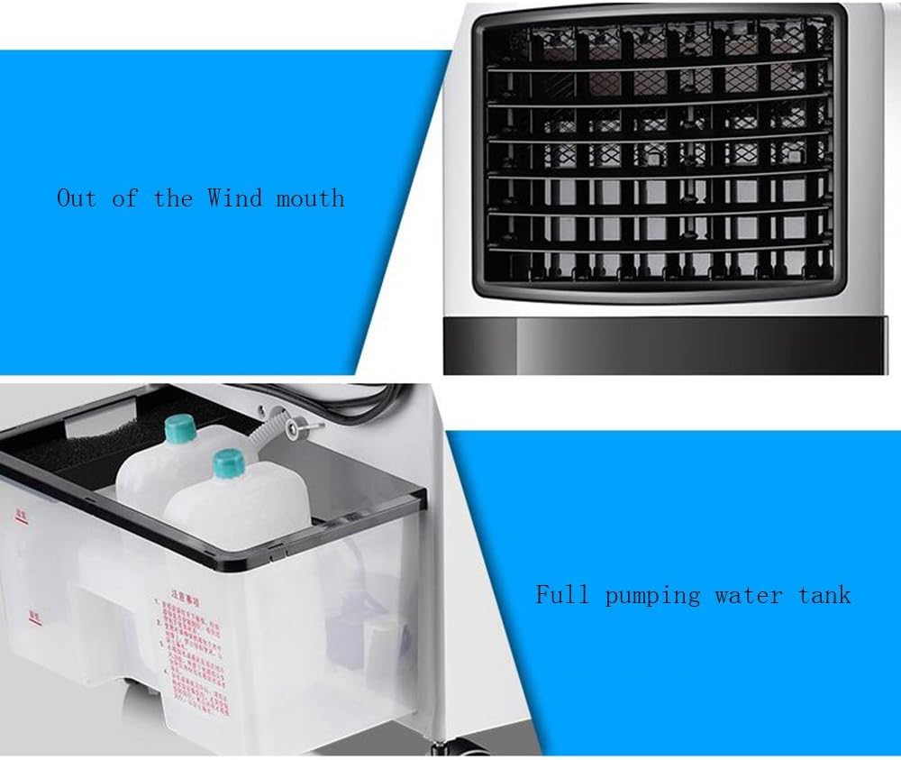 Air-Conditioning Fan Cold Wind Machine Home Use Air-Conditioning Fan Single Cold Water Cooling Fan Cooler Small Air Conditioning Mute 65W