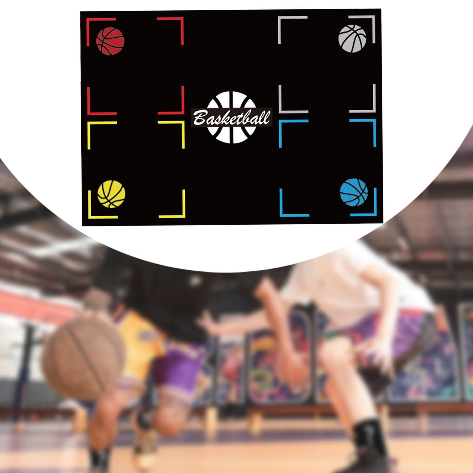 Tapis D’entraînement Basketball – Antidérapant, En Polyester, Lavable, Pour Travail De Pieds, Dribble Et Sauts, 40x60, 50x80 Ou 60x90 Cm