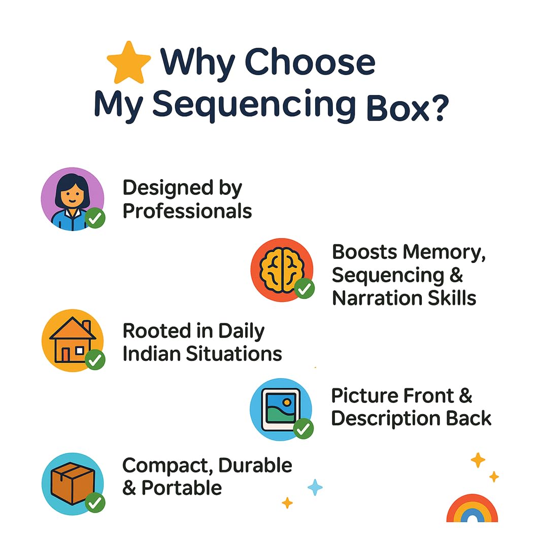 Sequencing Box Kit - Memory & Language Skills -6 Sequencing Box Kit - Memory & Language Skills -6