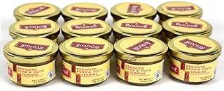 Rougie Perigord Pork and Duck Terrine with 20% Duck Foie Gras 2.8 oz(80g) Case of 12 Units - Wholesale