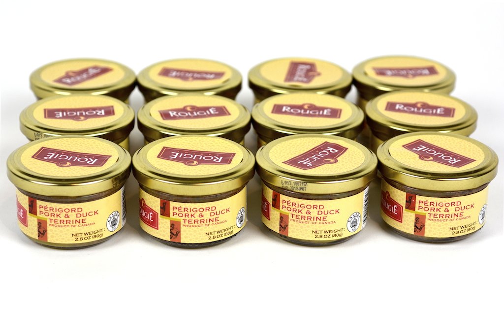 Terrina de Cerdo y Pato con 20% Foie Gras Rougie Pack 12 Unidades