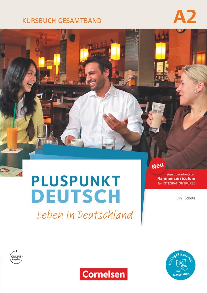 Pluspunkt Deutsch A2: Gesamtband - Allgemeine Ausgabe - Kursbuch mit interaktiven Übungen auf scook.de: Leben in Deutschland. Mit Video-DVD