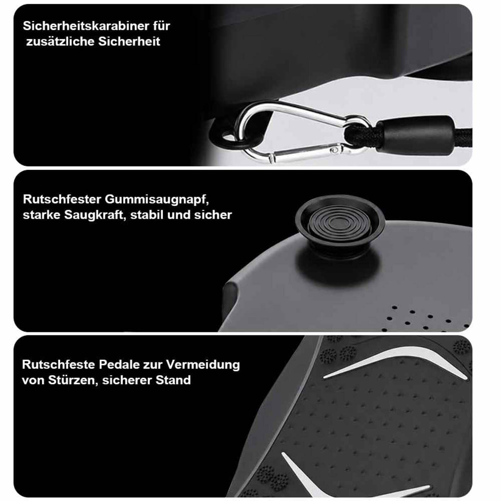 Vibrationsplatte,Fitnessgerät für Zuhause mit 120 Geschwindigkeitsstufen, Vibrationsboard mit Widerstandsbändern und LCD-Display für Ganzkörpertraining und Massage