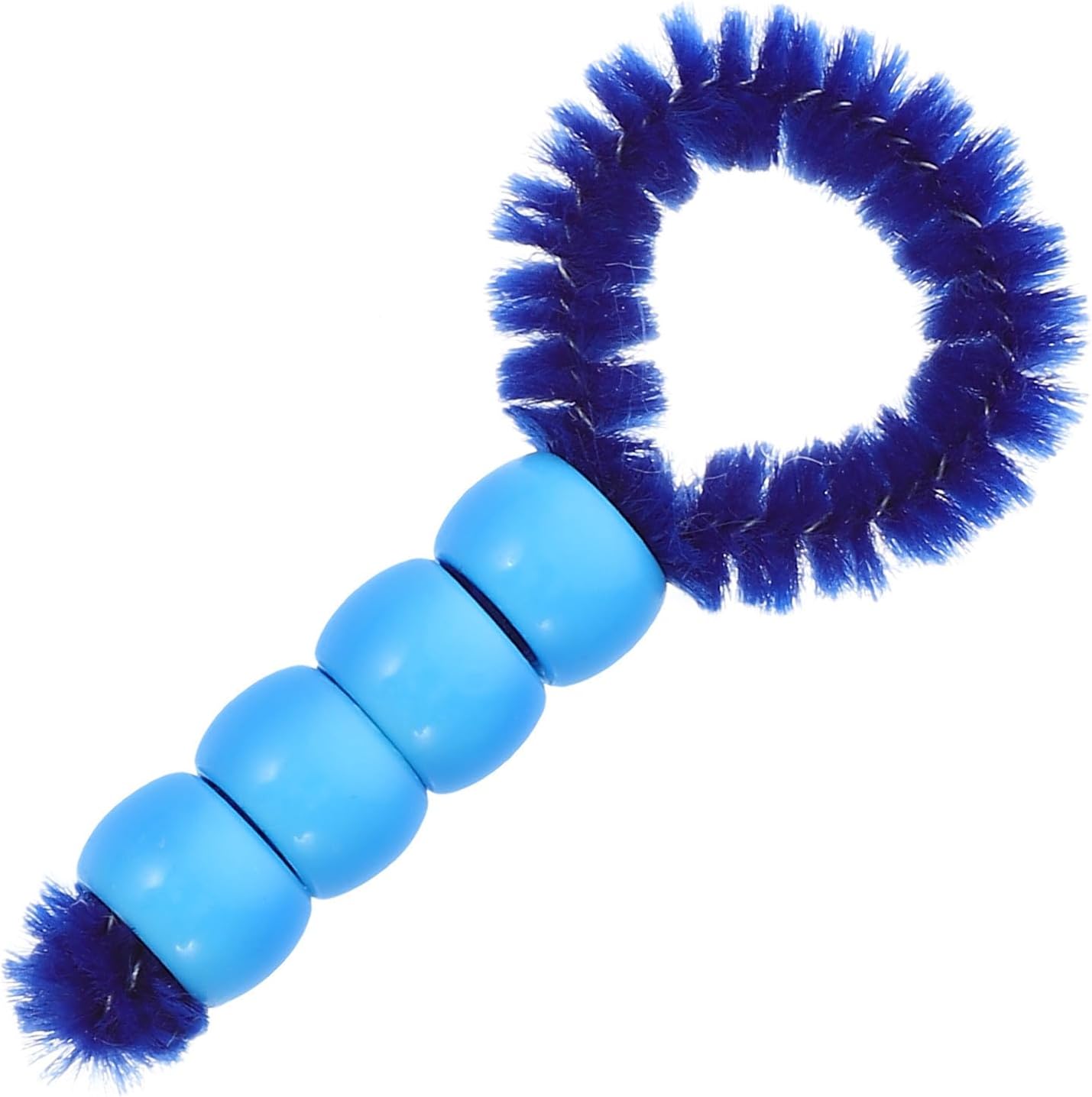 DOITOOL Belly Button Cleaner Small Navel Brush with Blue Beads Portable Navel Cleaning Tool for Daily Personal Hygiene and Shower Bath