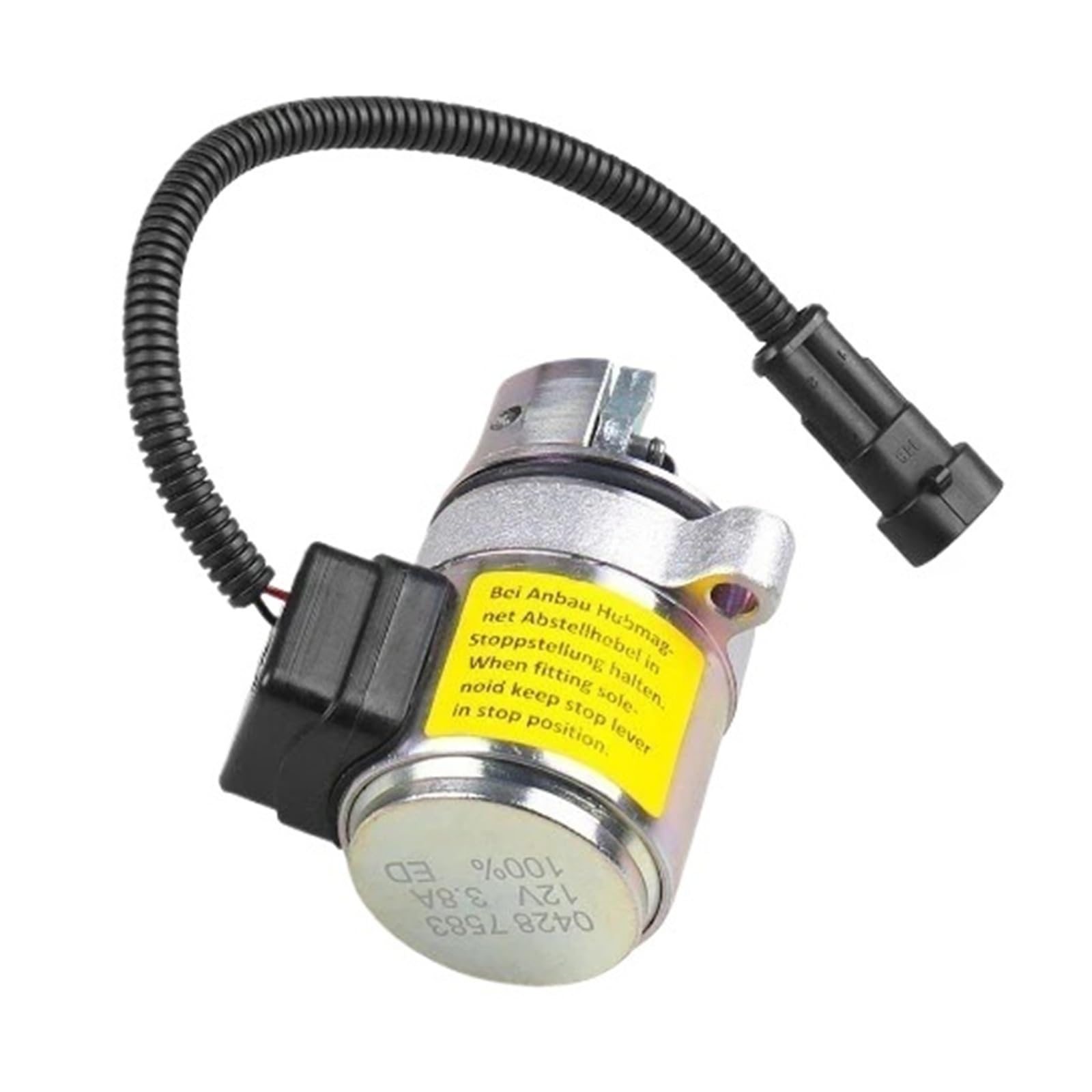 Electromagnetic 04287584 Shutdown Solenoid Valve is Suitable for Engines
