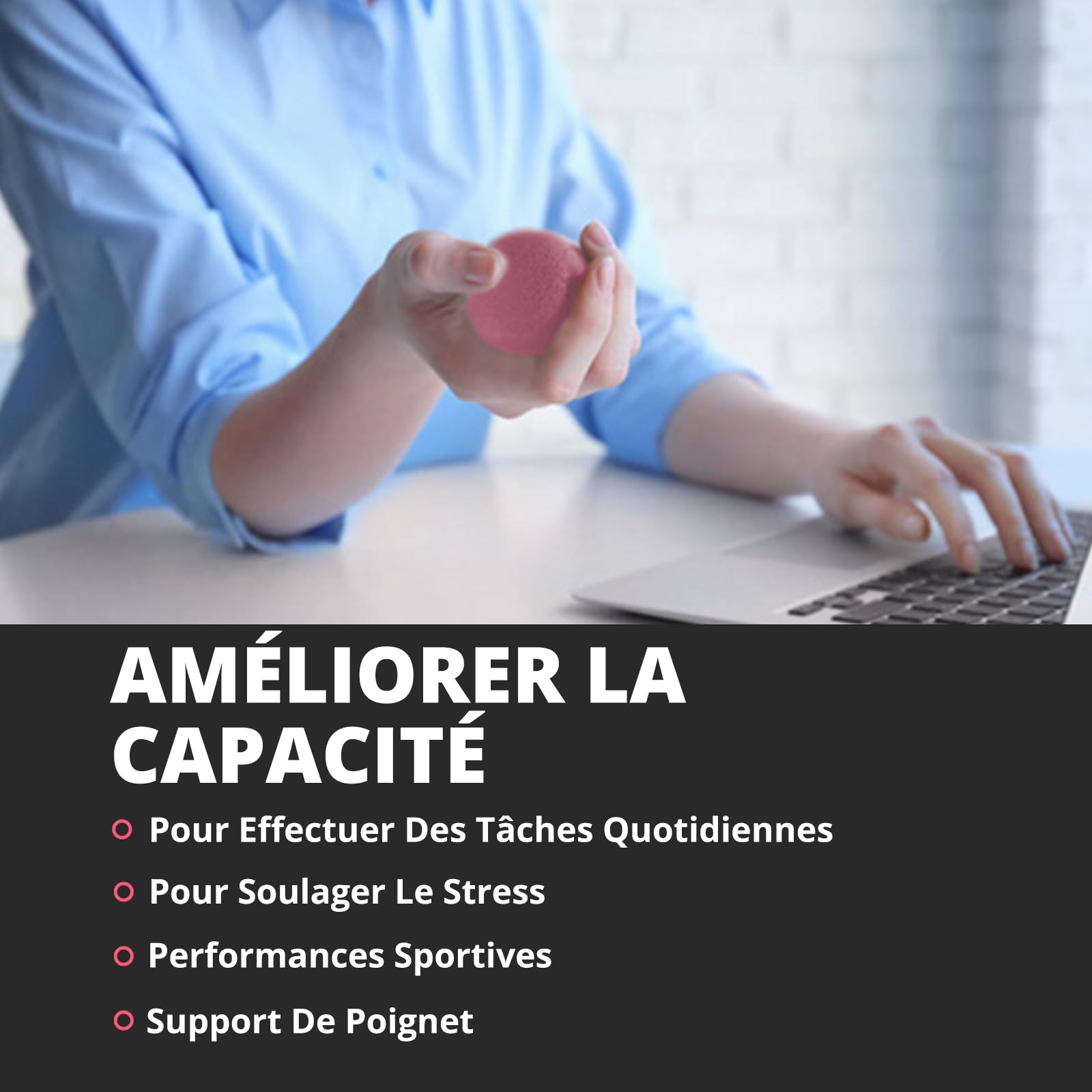 ResultSport Lot de 2 balles anti-stress thérapeutiques en gel pour adultes – Soulagement de l'arthrite, rééducation des AVC, force de préhension, soutien du poignet, balle anti-stress