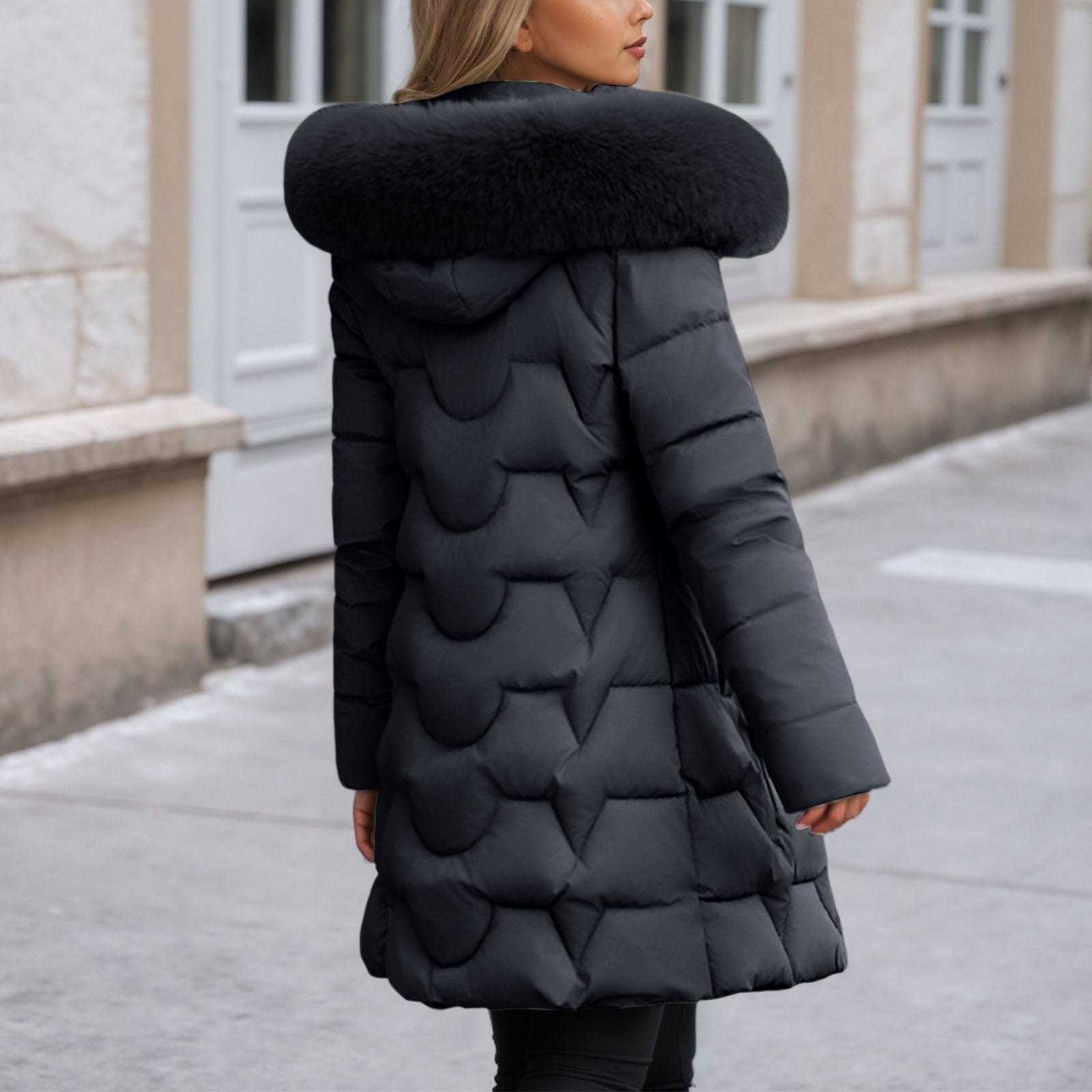 Abrigos De Invierno Para Mujer Chaqueta Mujer Invierno Anorak Abrigos Largos Parkas Chaqueta Gabardina Chaquetones Chubasquero Impermeable De Plumiferos Parka Impermeable Parka Polar Cortavientos