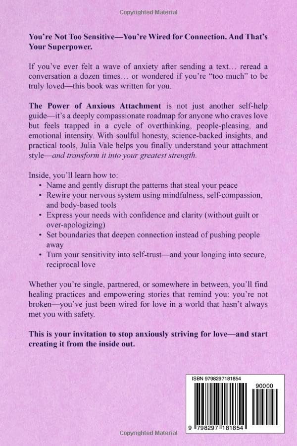 The Power of Anxious Attachment: How to Embrace Your Attachment Style, Calm Your Mind, and Create the Secure Love You Deserve image 3