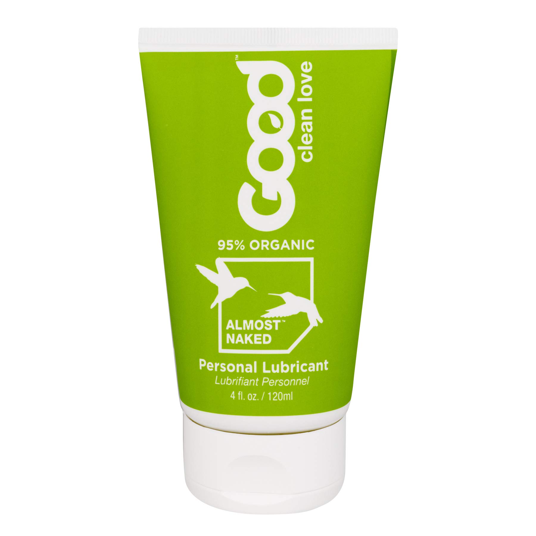 Good Clean Love All Natural Personal Lubricant, Almost Naked 4 oz (Pack of 4)