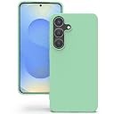 YATWIN Silicone Back Case for Samsung Galaxy S25, Soft-Touch Phone Back Cover for Samsung Galaxy S25 - Link Cyan gallery image