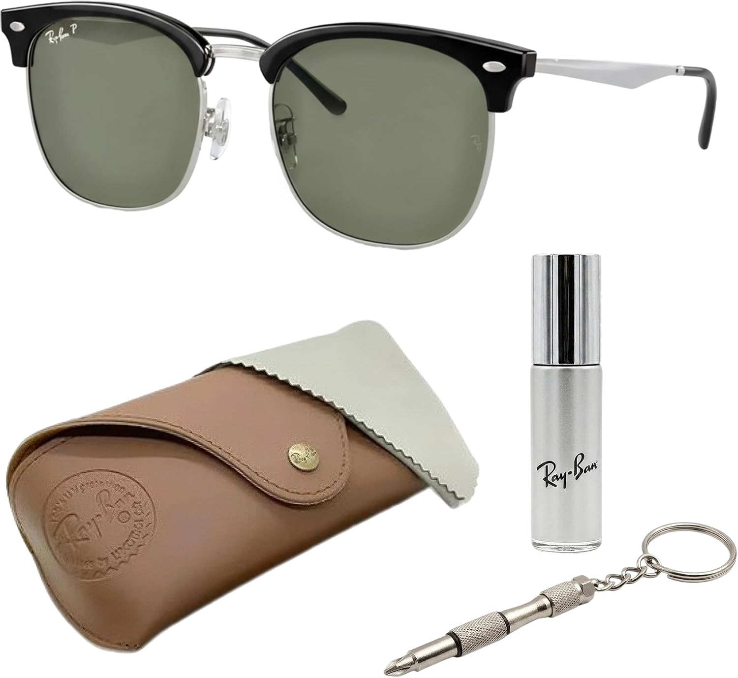 Amazon | Ray-Ban(レイバン) RB4418D スクエア型サングラス 男女兼用