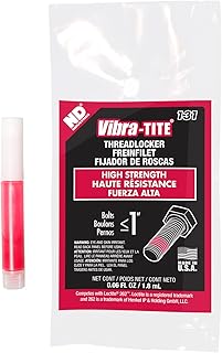 Vibra-TITE - 13102 131 Permanent Strength Anaerobic Threadlocker, 1.8 ml Bullet Tube, Red