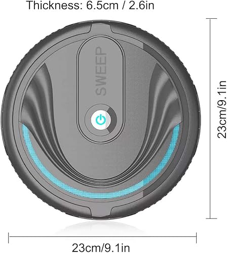 Miniatura 2 de JTLB Robot aspirador para el hogar, robot de barrido inteligente, limpiador automático, aspiradora inteligente para azulejos de piso duro, pelo de