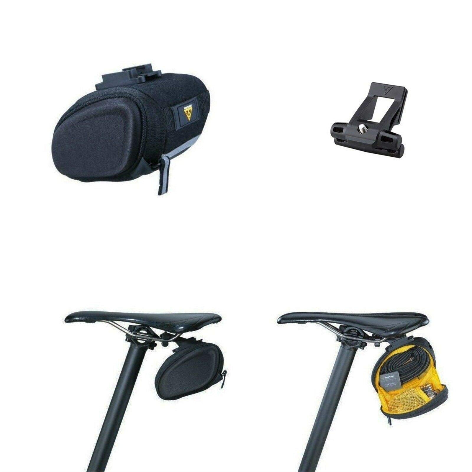 Topeak Sidekick Wedge Seat Bag: Small, Black