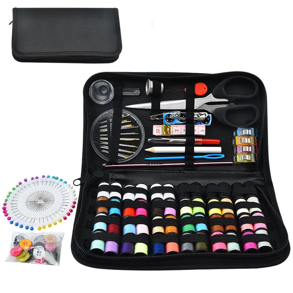 Juego de Costura Herramientas de Bordado para el hogar Kit de Costura Rectangular portátil