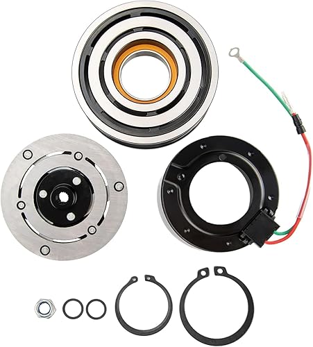 PHILTOP 78613 Embrague de compresor de aire acondicionado, kit de embrague de compresor de CA, bobina de polea apta para Civic 2002 2003 2004 2005