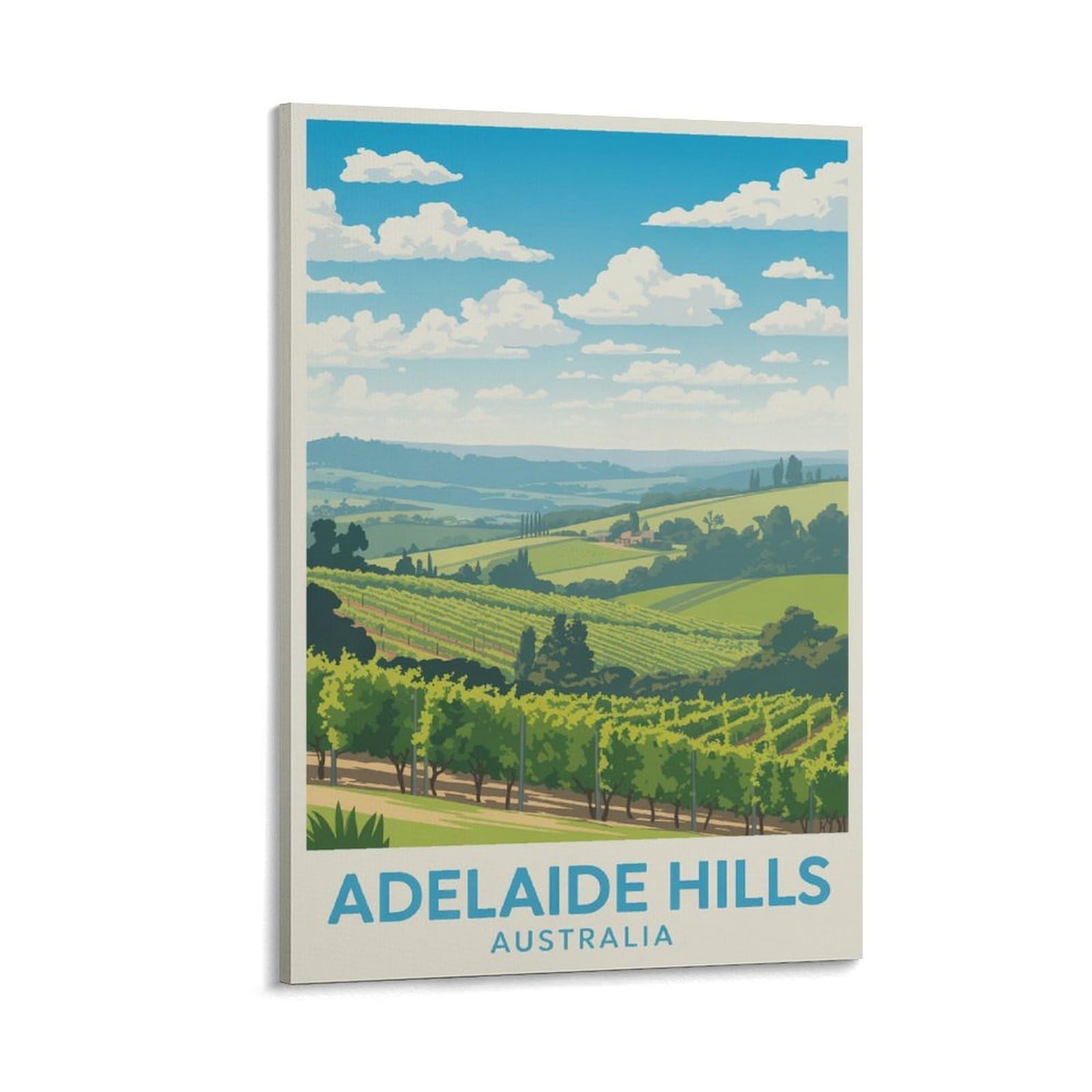 Poster Adelaide Hills pour raviver un mur vide de bureau - 8