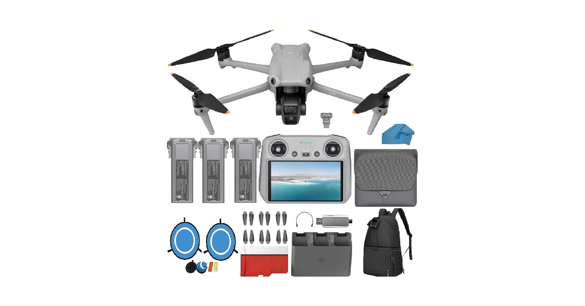 Amazon.com: DJI Air 3 Drone Fly More Combo with DJI RC 2