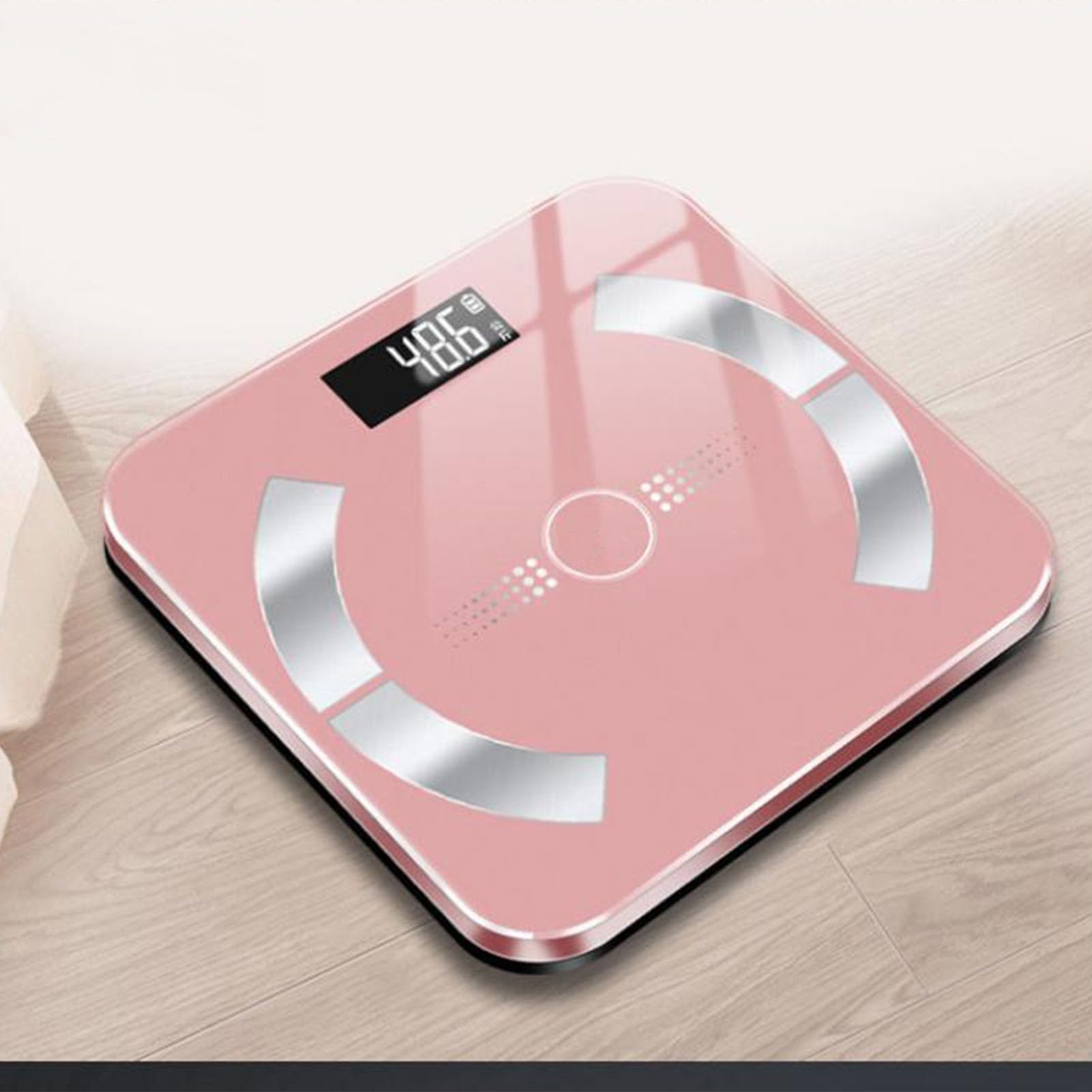 Badezimmerwaage für Körpergewicht, Bluetooth, hochpräzise digitale Waage, digitale Gewichtswaage, Gesundheitsmonitor für Zuhause, Wohnheim