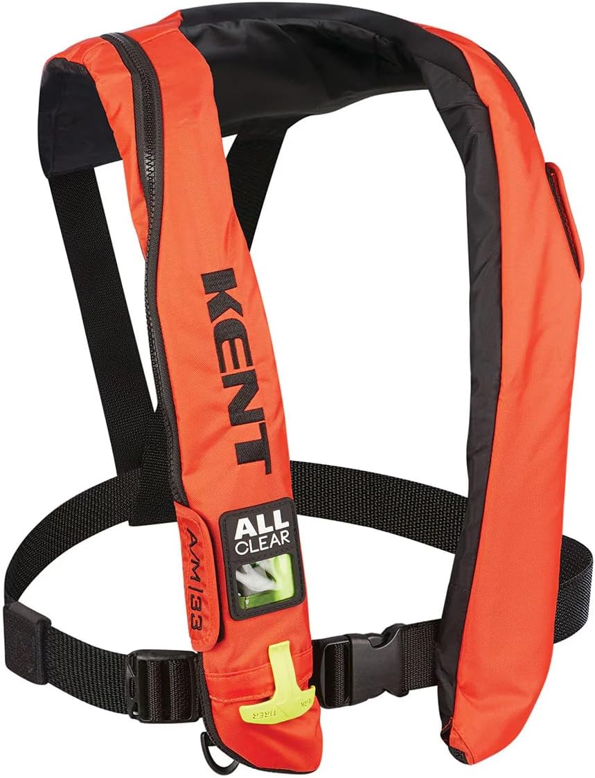Kent A/M-33 All Clear Automatic/Manual Inflatable Life Jacket