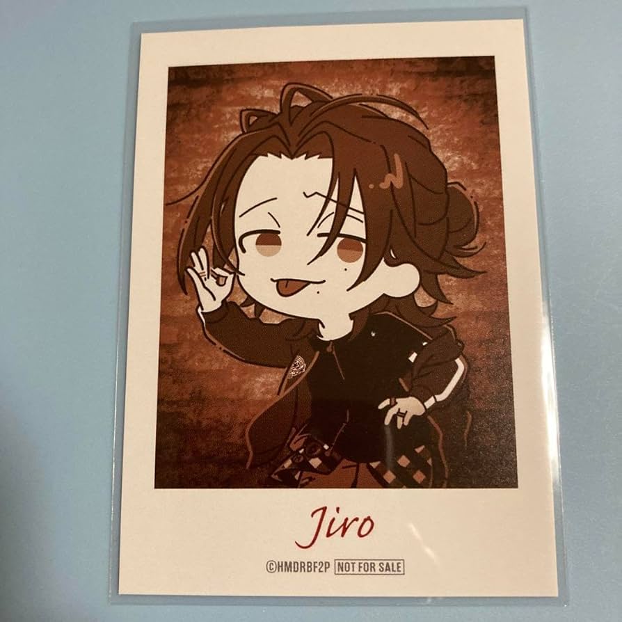 ヒプマイ ぱしゃこれ 箔押し 山田二郎 ヒプノシスマイク 山田二郎 ぱしゃこれ Hypnosis Flava2 Ver