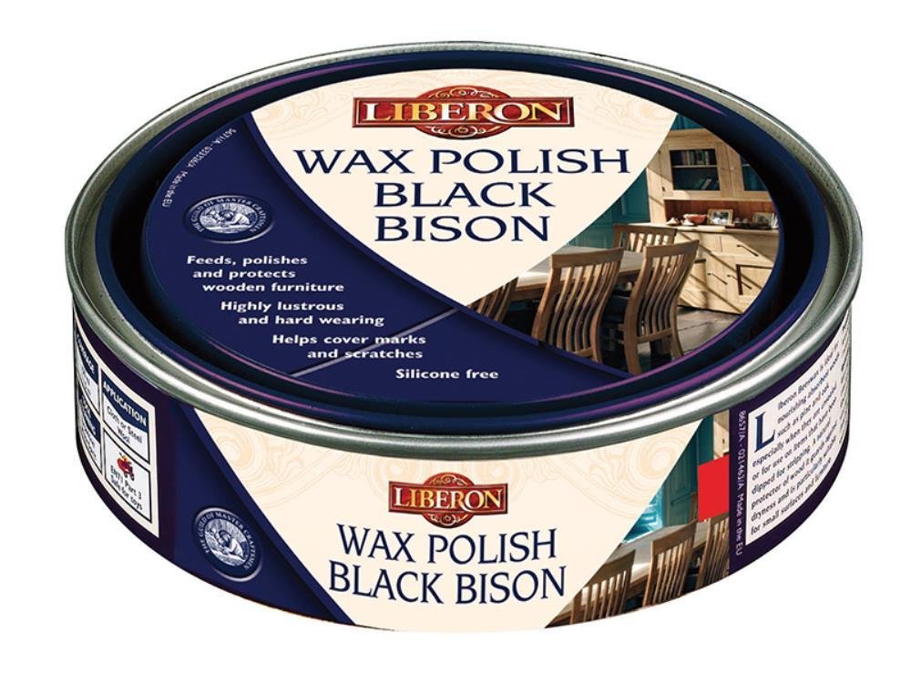 Liberon Wax Polish Black Bison Stripped Pine 500ml LIBBBPWSP500