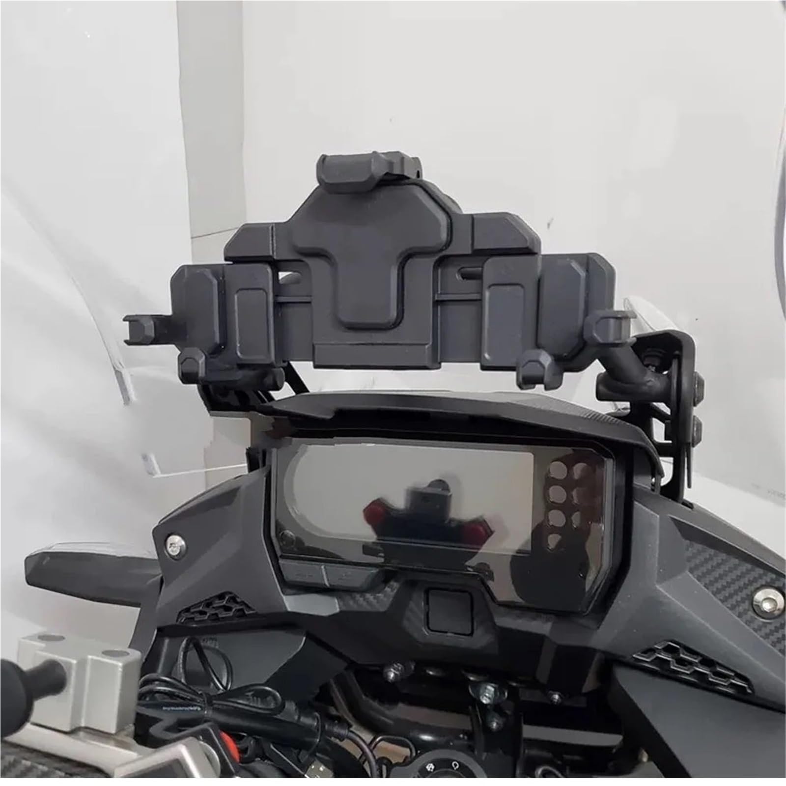 Uchwyt do nawigacji GPS Pasuje do Guzzi Pasuje do Stelvio 2024 Akcesoria motocyklowe Uchwyt na telefon GPS Stojak nawigacyjny Stojak na telefon z amortyzatorem Motocyklowy uchwyt do nawigacji