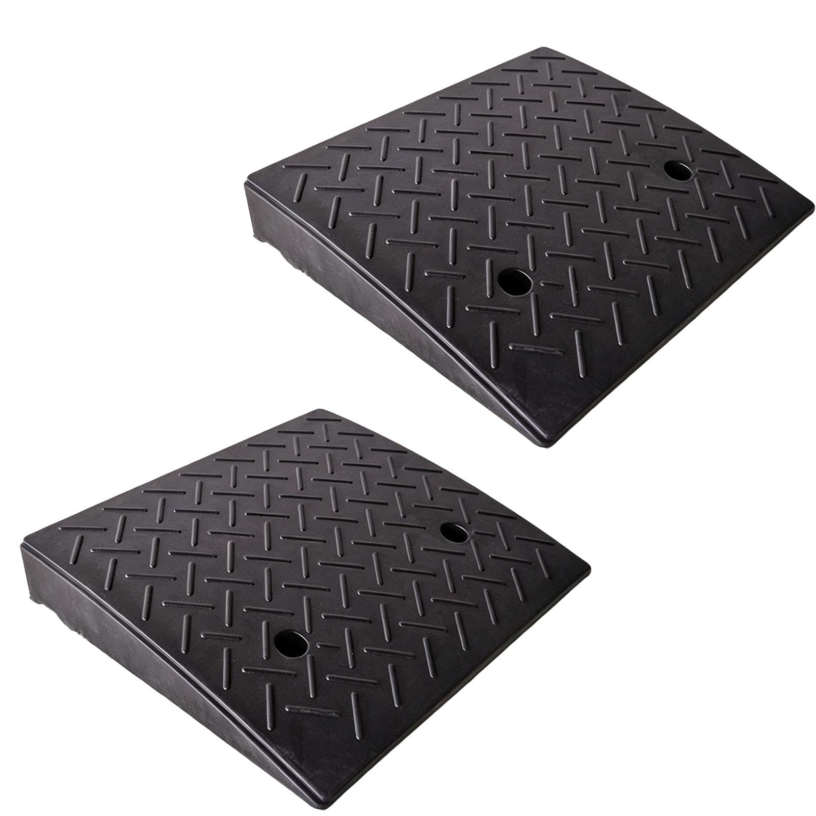Zestaw 2 niskoprofilowych ramp najazdowych, wysokość 7,5 cm