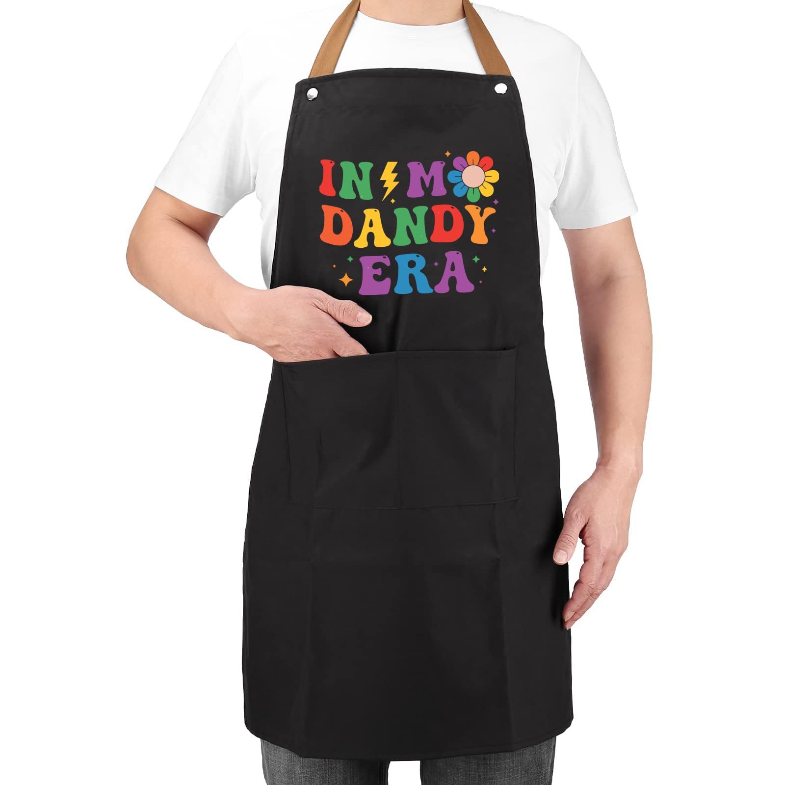 In My Dandy Era Funny Dandy's World Color Cooking Apron
