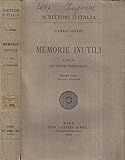 Memorie inutili Vol. I.