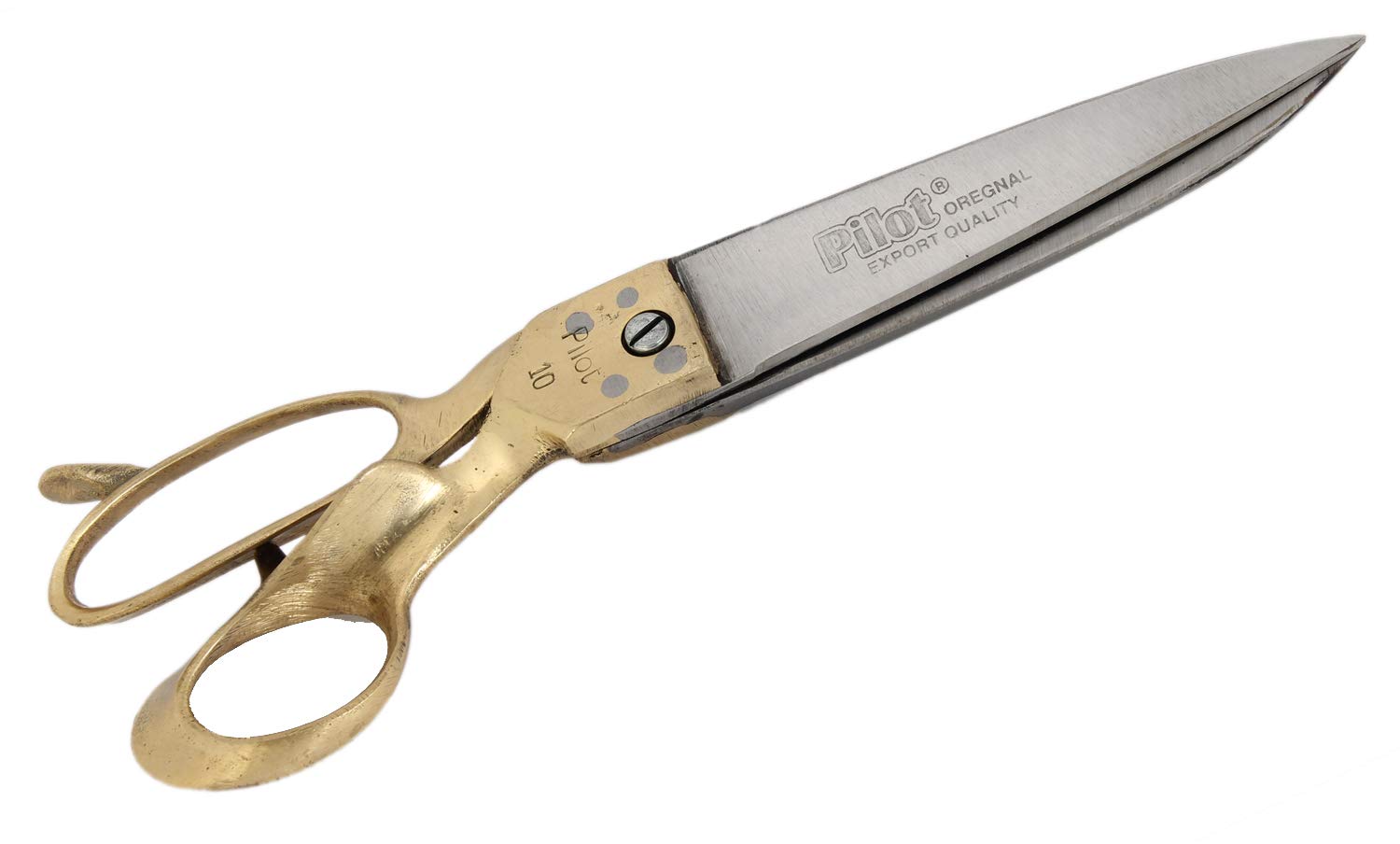 Brass handle talioring scissors