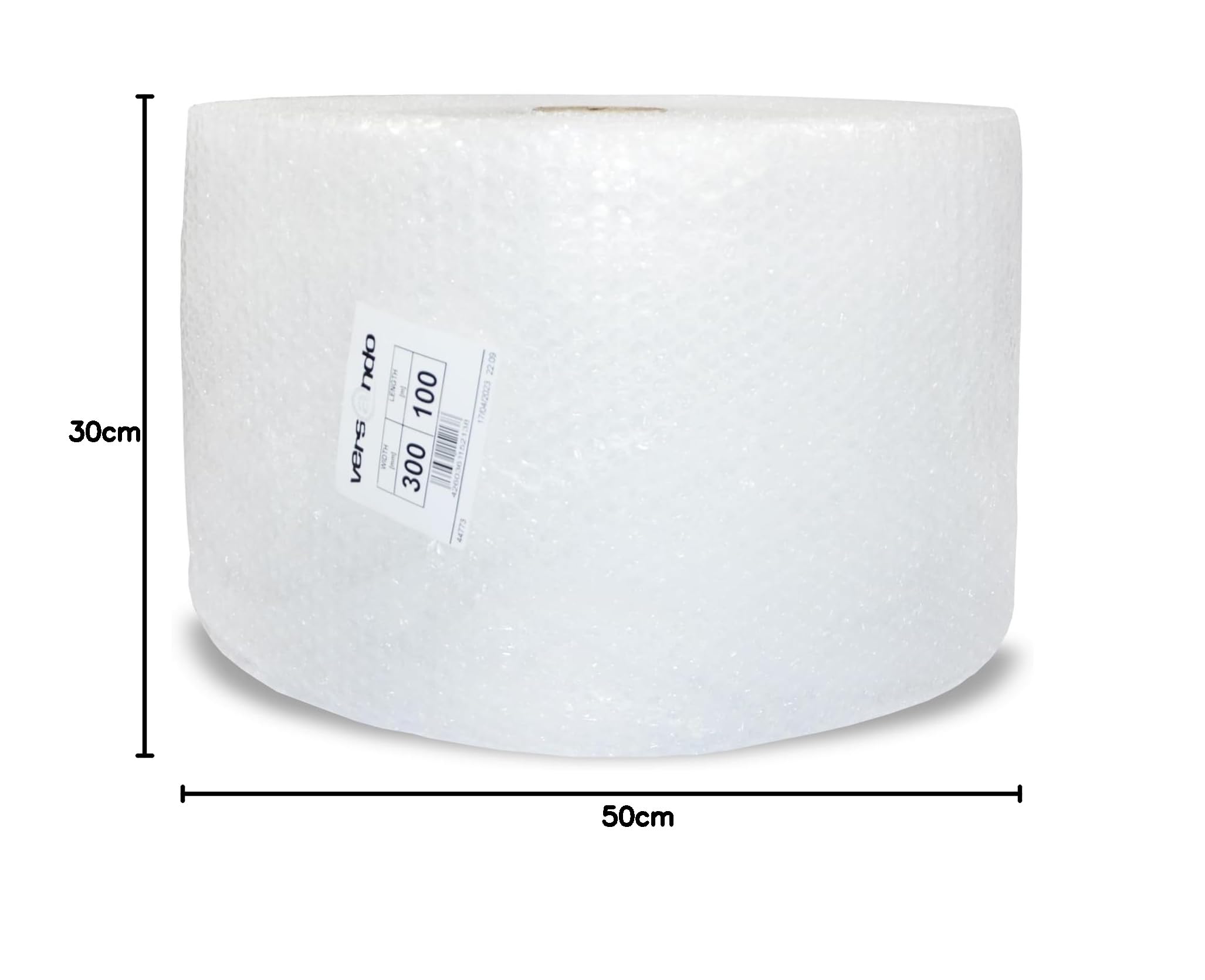 versando 1 pluriball premium 100m x 0,30m per spedizioni, imballaggi, traslochi rotolo di pluriball LPF