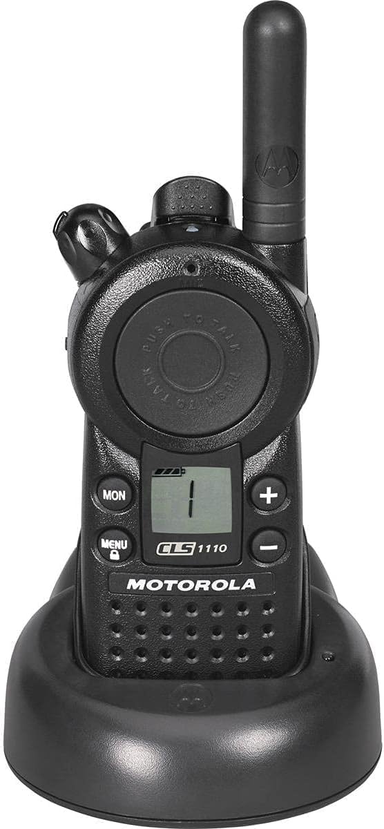 Radios Walkie Talkies 2 Pack Motorola CLS1110 UHF Two Way Radios - Lightweight Walkie Talkies With Chargers Portable Communication - View #2