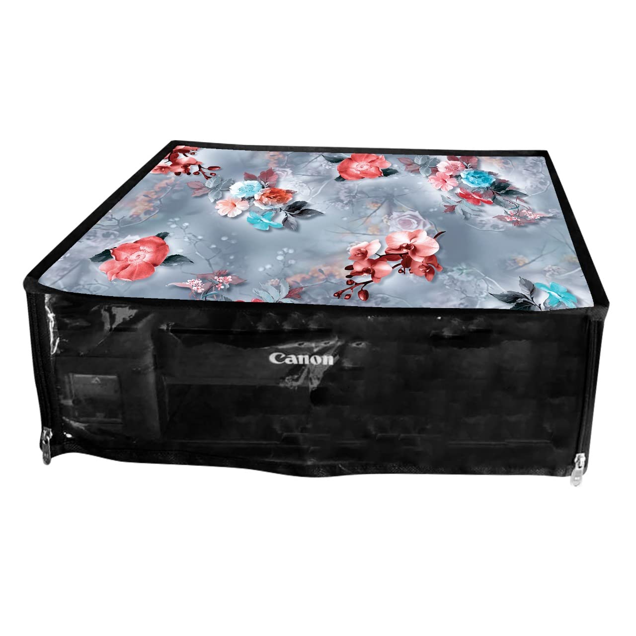 HomeStore-YEP Printer Cover Compatible for Canon Pixma G2010 / G2020 All-in-One Ink Tank Colour Printer with Zipper for Dust Protection ( Blue Flower) (B0BN9PMP7H) Amazon Price History, Amazon Price Tracker