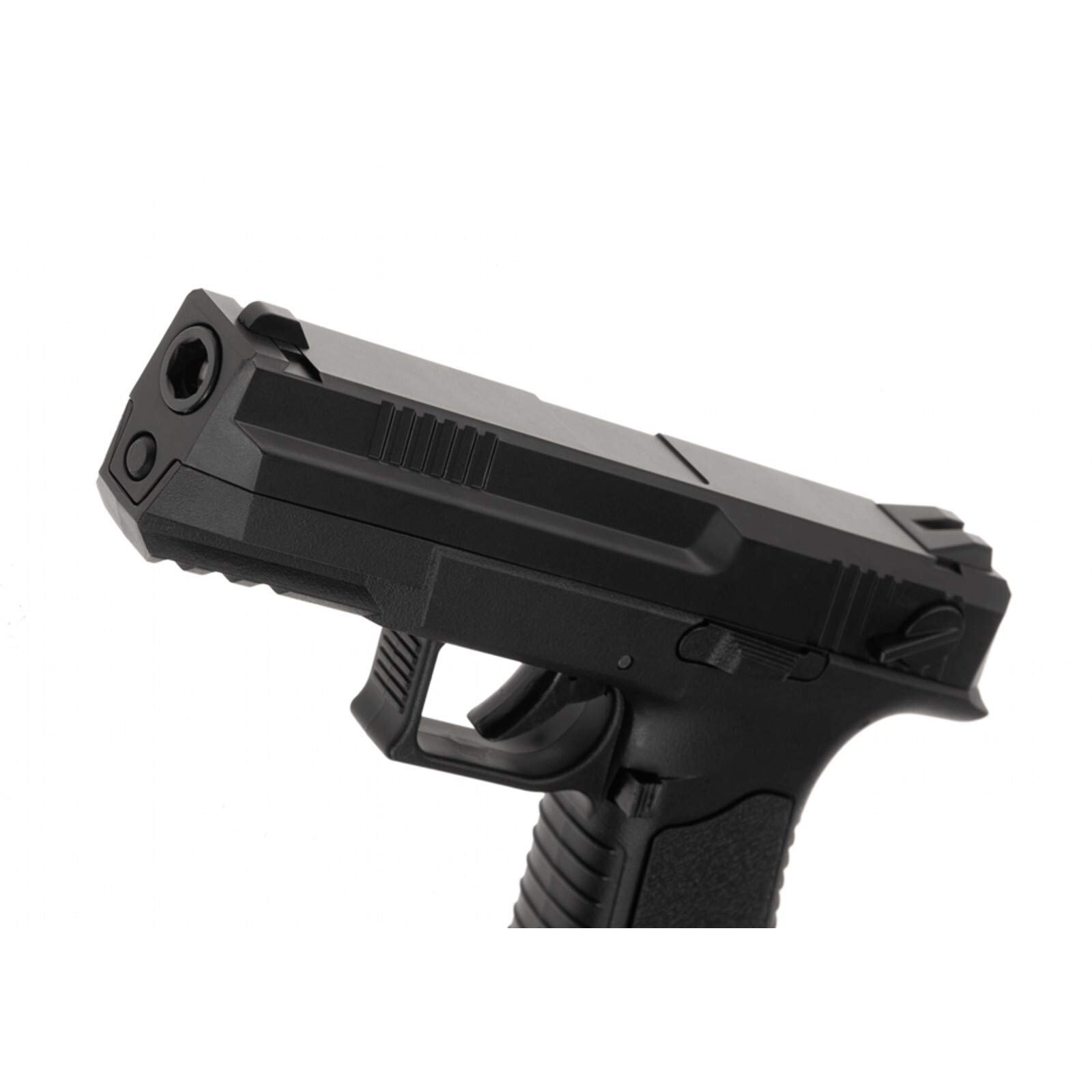 CYMA Airsoft G18 Custom Pistolet AEP Semi/Rafale CM127 (0.5 Joule) Noir
