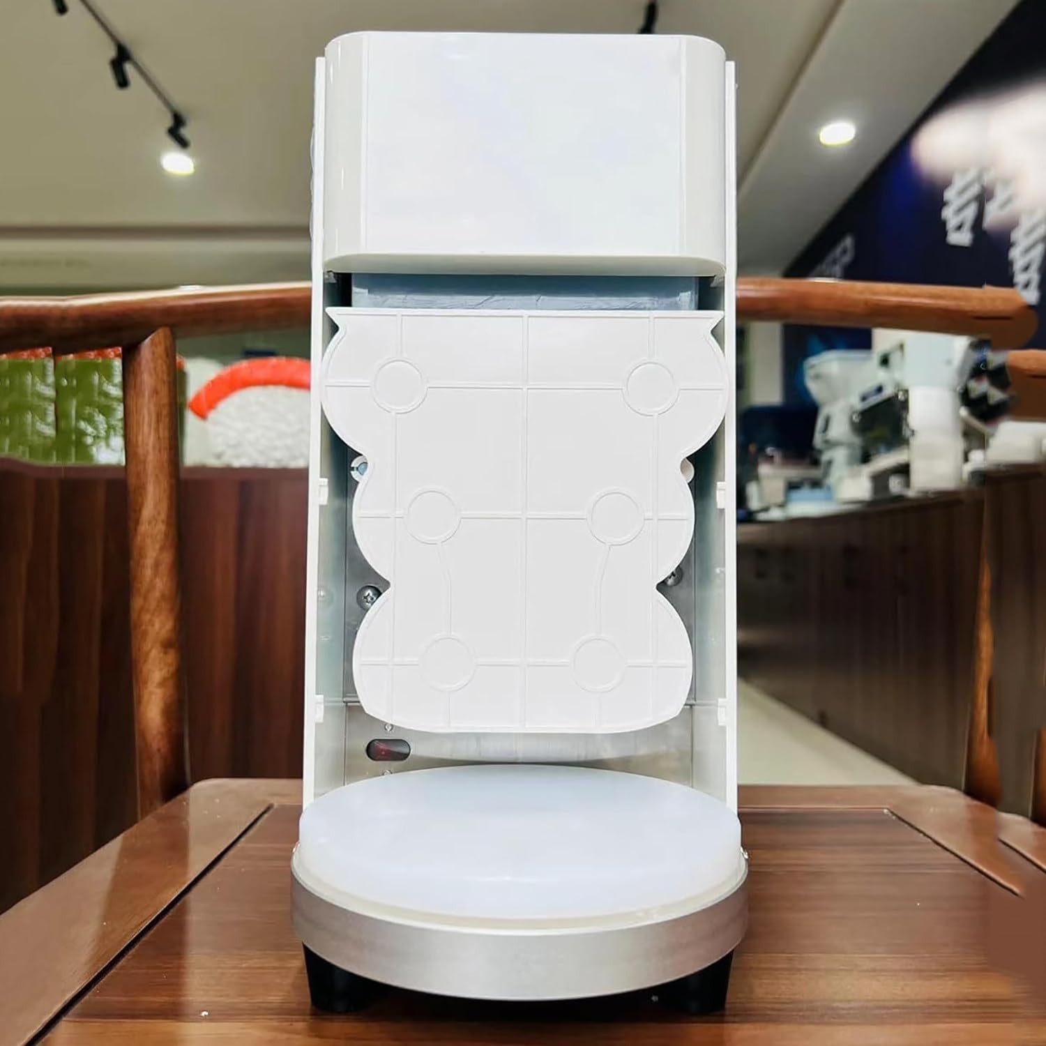 Commercial Automatique Nigiri Maker, Presse à Sushi à densité de Riz réglable avec 5 moules, Traitement par Lots à Grande Vitesse pour Tamago Eel Gunkan Maki, Outil de Cuisine Compact