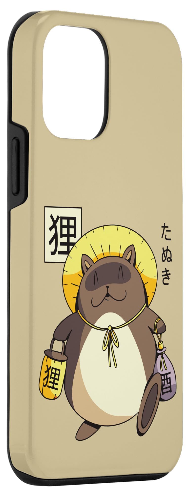 iPhone - Misakii Amazon.com: Tanuki Yokai Japanese cute Raccoon dog Case for