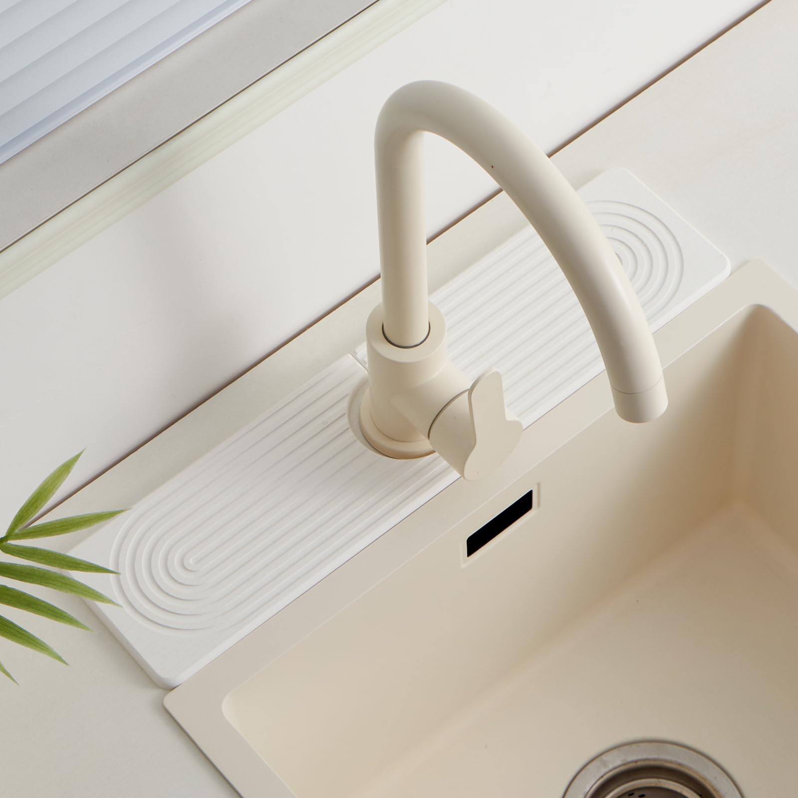Stone Faucet Mat - Fast Drying Sink Protector -1 Stone Faucet Mat - Fast Drying Sink Protector -1