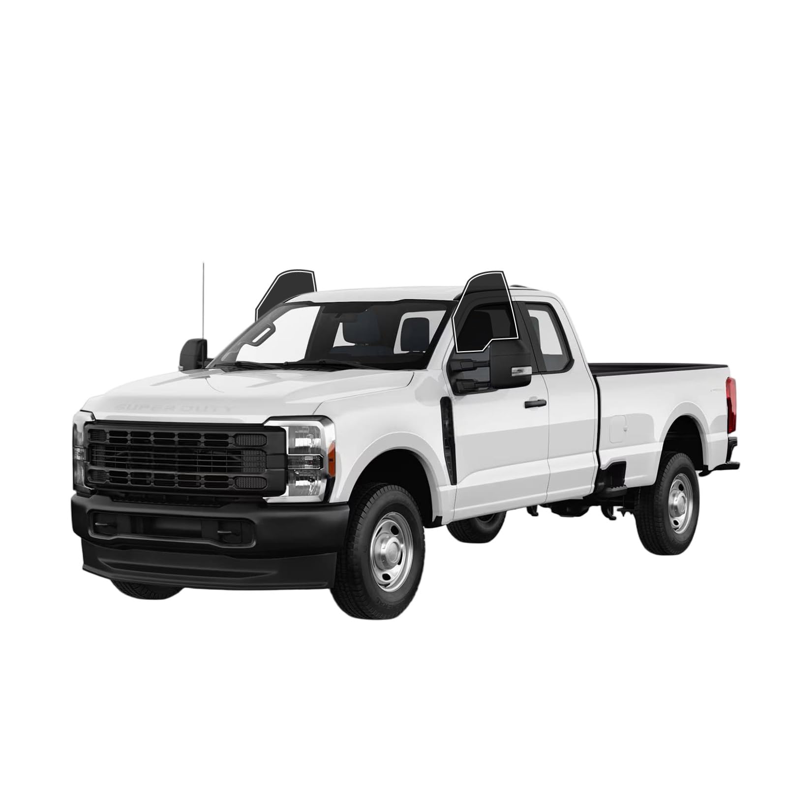 Film teinté prédécoupé contre la chaleur et bris de glace Ford F250