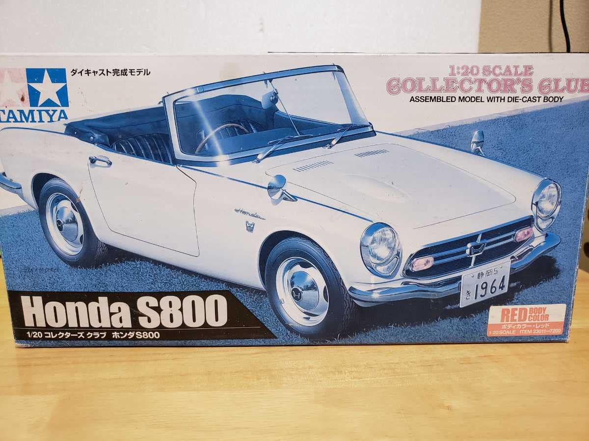 Amazon.co.jp: TAMIYA 1:20 Scale Collectors Club Honda S800 Red 