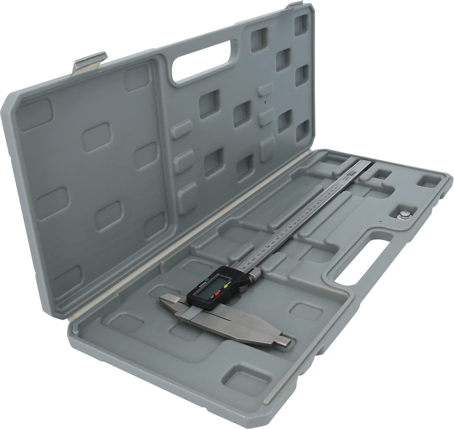 KS Tools 300.0559 Werkstatt-Messschieber ohne Spitzen digital, 0-300mm, Farbe