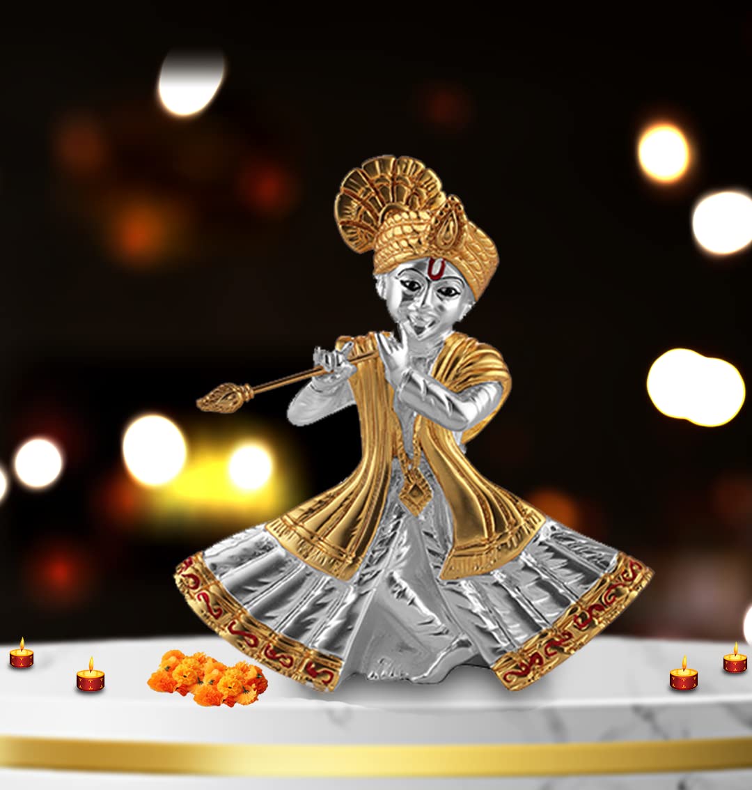 Buy Momentz® Lord Krishna Murli Manohar Banke Bihari Radha Raman Idol