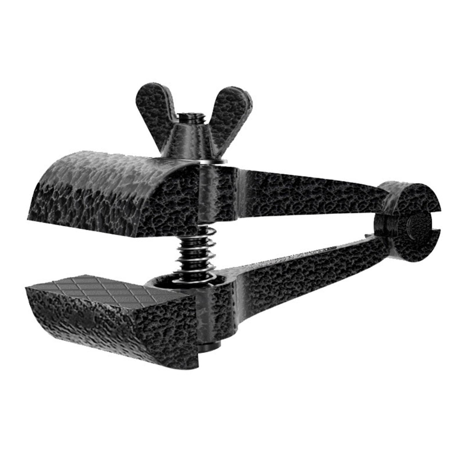 PUXZYAX Adjustable Hand Vise Clamp Cutting Sanding Drilling in Crafting and Home Improvement Making Efficient and Labor Saving Table Clamp Home Vice Hand Held, Black, Jaw Width 25mm