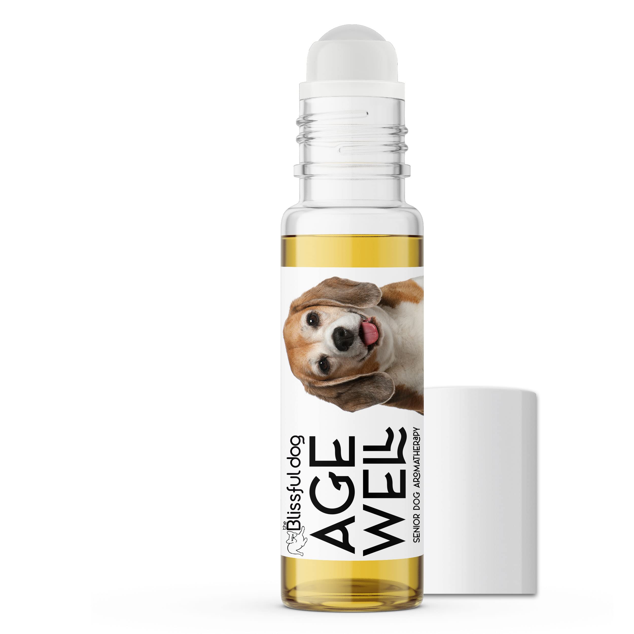 The Blissful Dog Beagle Age Well Dog Aromatherapy Roll-On Bottle for Your Dog's Peaceful Ageing