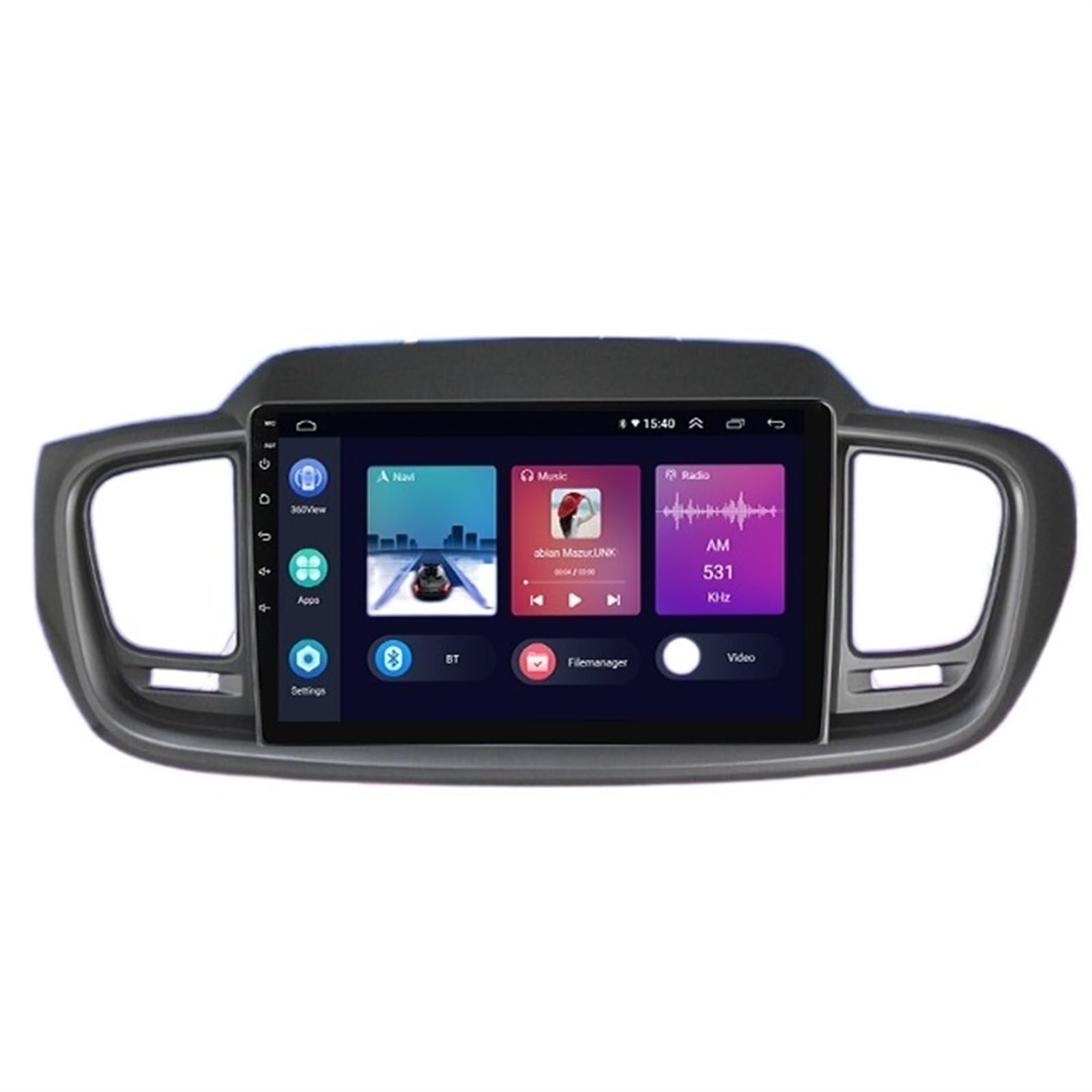 Nawigacja satelitarna Nawigacja GPS w radiu samochodowym(8G 128G)