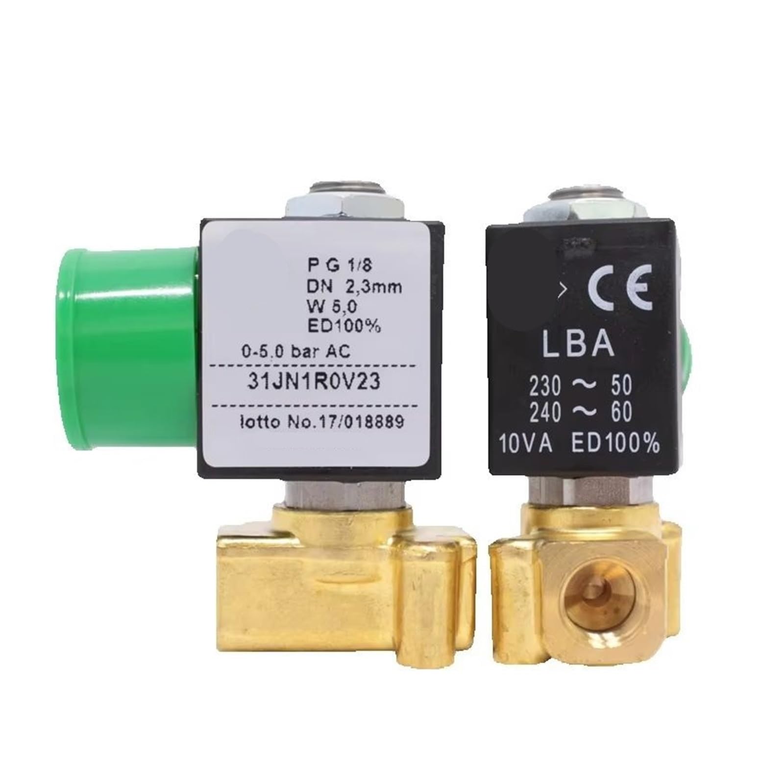 Électrovanne 3 voies G1/8 laiton action directe AC220V haute performance durable 31JN1W0V23