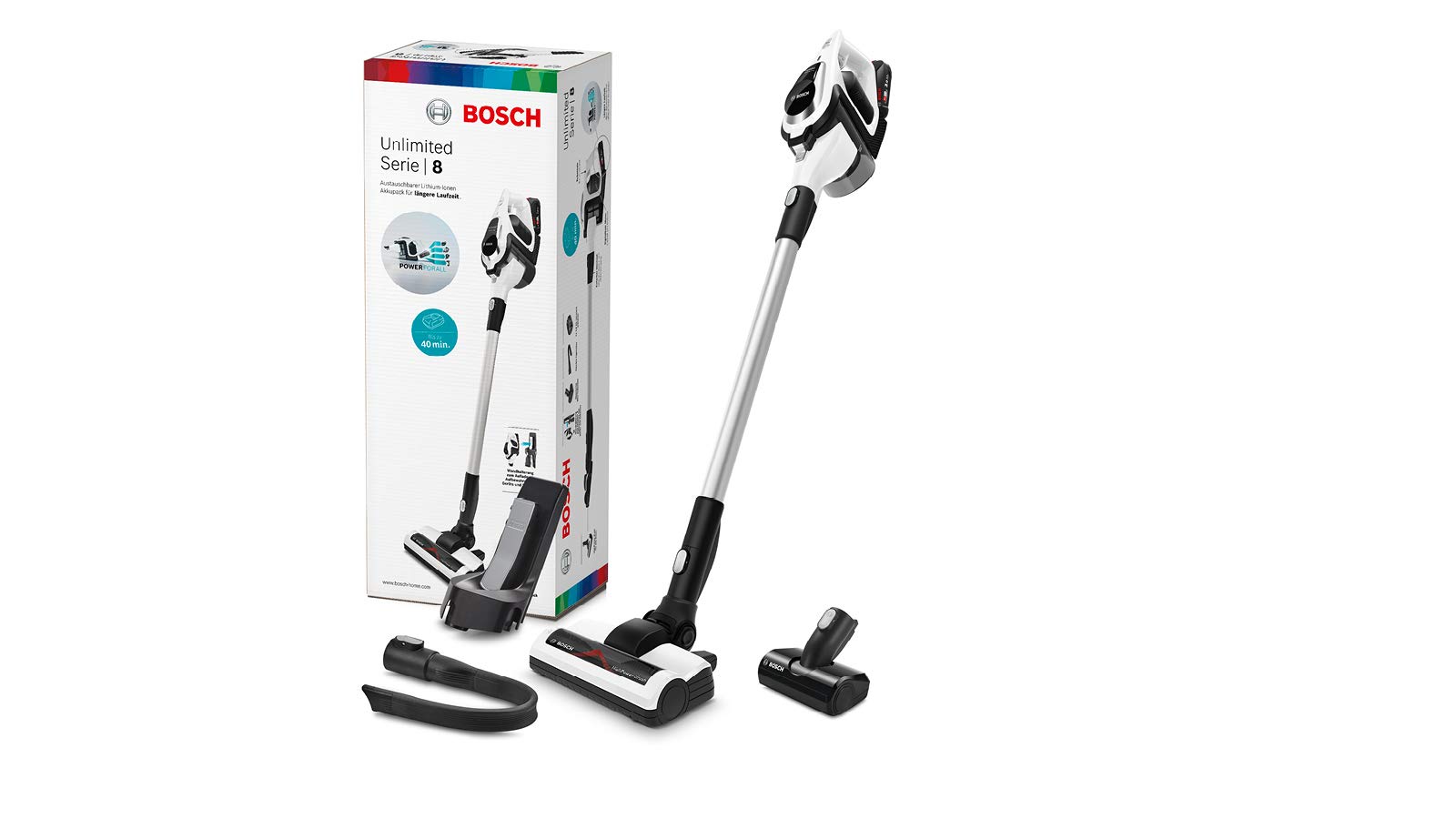 Bosch Wireless Vacuum Cleaner Unlimited Series 8 BKS811MTB