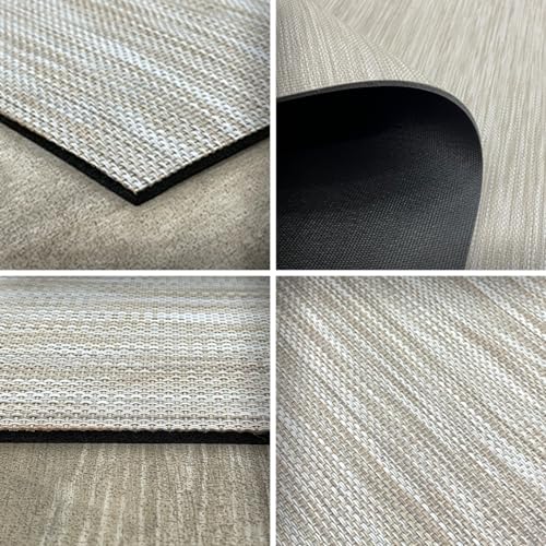 Alfombra exterior e interior de vinilo lavable para pasillo largo 8