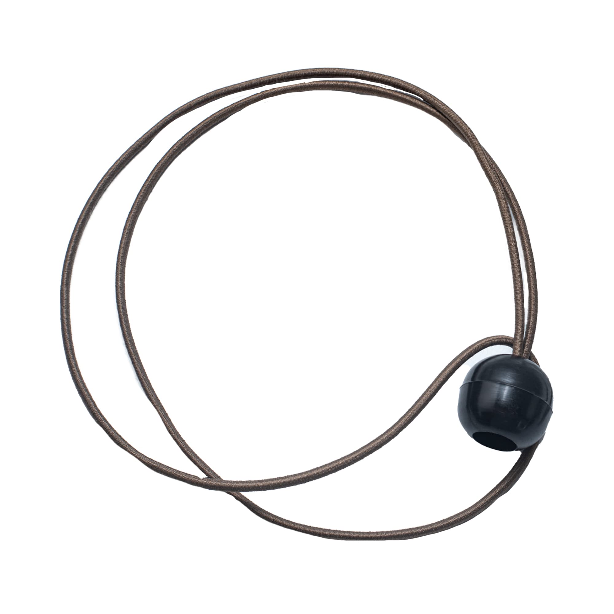 SGT KNOTS Patio Umbrella Bungee Strap Cord with Ball - Long Lasting, Highly Flexible & Durable Umbrella Tie (1 Pack, Tan)